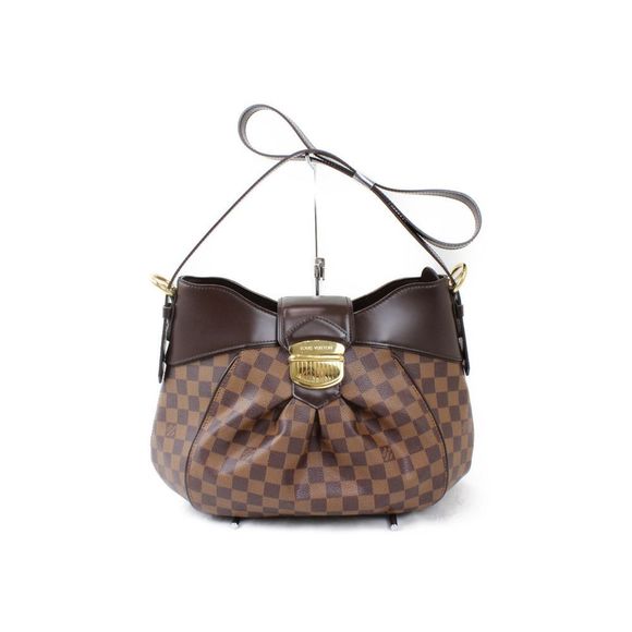 Louis Vuitton Sistina MM Damier Ebene Shoulder Bag